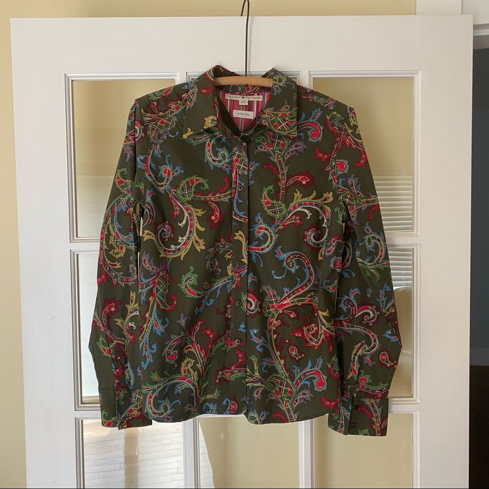 Tommy Hilfiger Women's Vintage Button Down Top